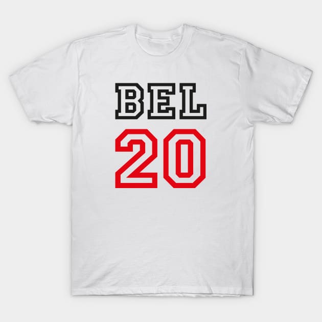 BELGIUM 20 T-Shirt by eyesblau